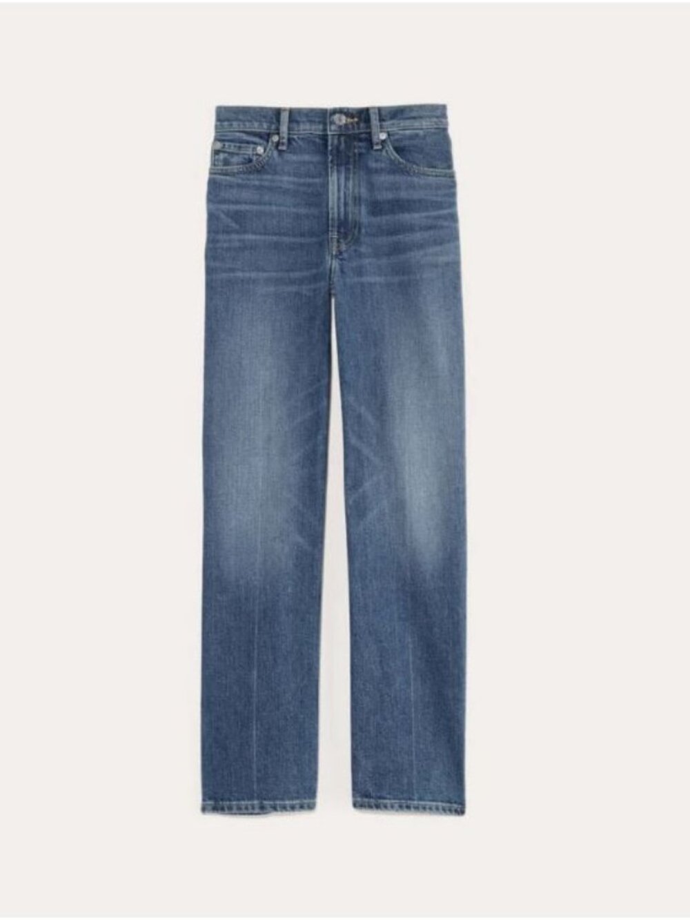 Everlane The Cheeky Relaxed Straight Jean Vintage Mid Low Stretch Size 29R NWT